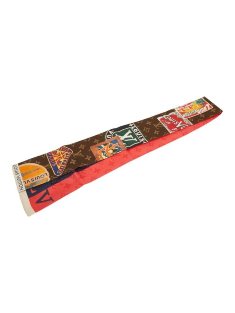 Louis Vuitton Bandeau Elysee Palace Hotel Scarf Multicolor Silk